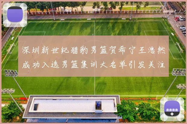 深圳新世纪猎豹男篮贺希宁王浩然成功入选男篮集训大名单引发关注